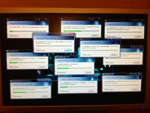 Yep my USB bus is pretty pissed off...