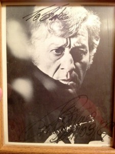 Found my autographed picture of Jon...